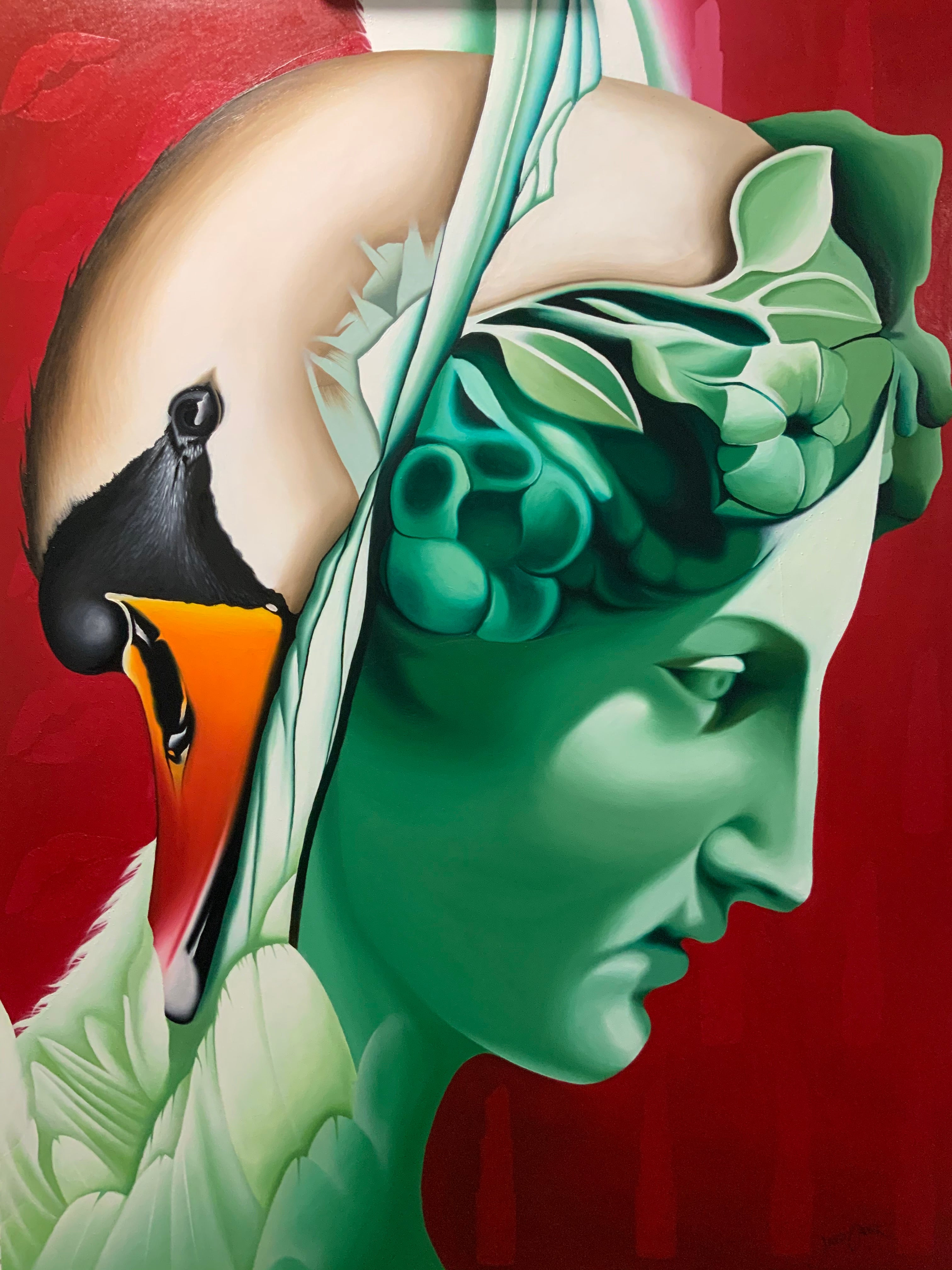 LEDA AND THE SWAN, 2021.